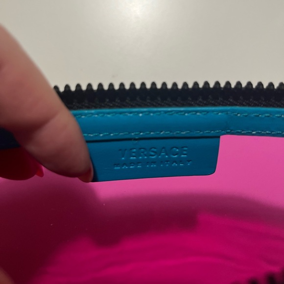 Versace clear vinyl clutch - Picture 2 of 5